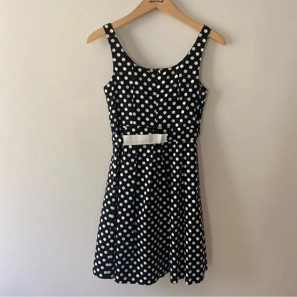 Business Casual Polkadot Dress - Size Small - Picture 4 of 5